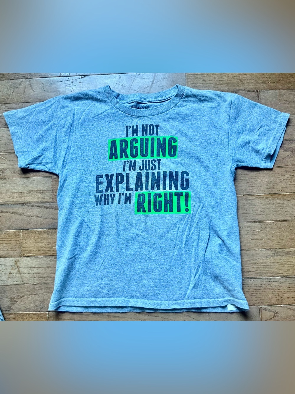 Kid’s Sarcasm Tee